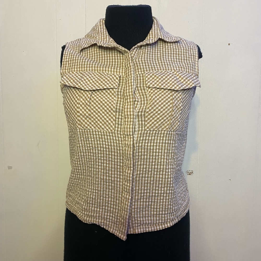 Checkered Blouse | Sim & Sam